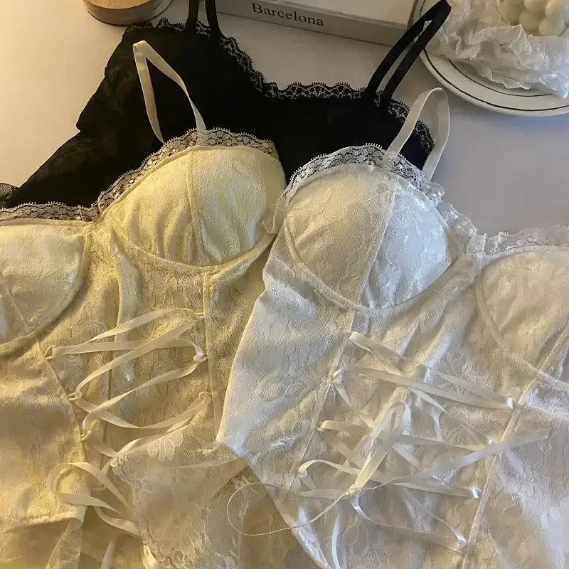 Women's Lace Crop Top Camisole