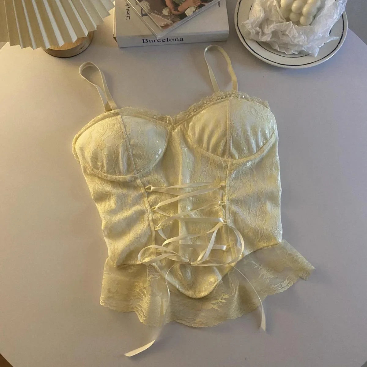 Women's Lace Crop Top Camisole