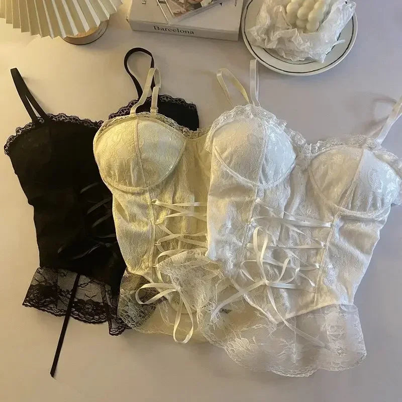 Women's Lace Crop Top Camisole