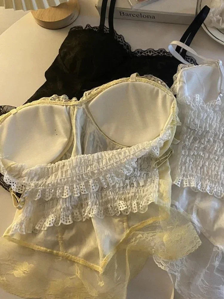 Women's Lace Crop Top Camisole