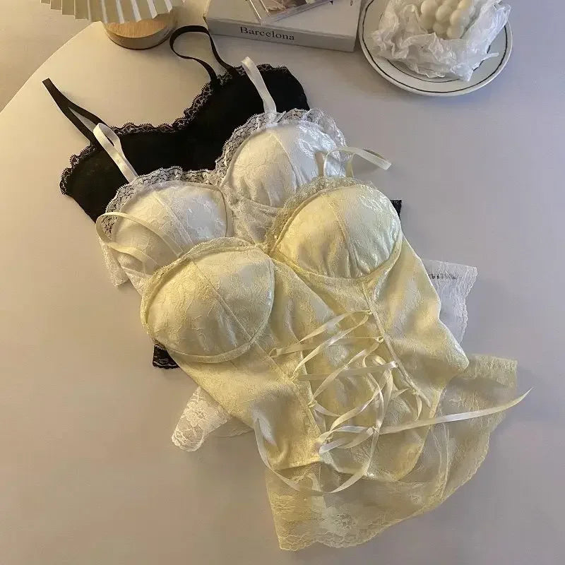 Women's Lace Crop Top Camisole