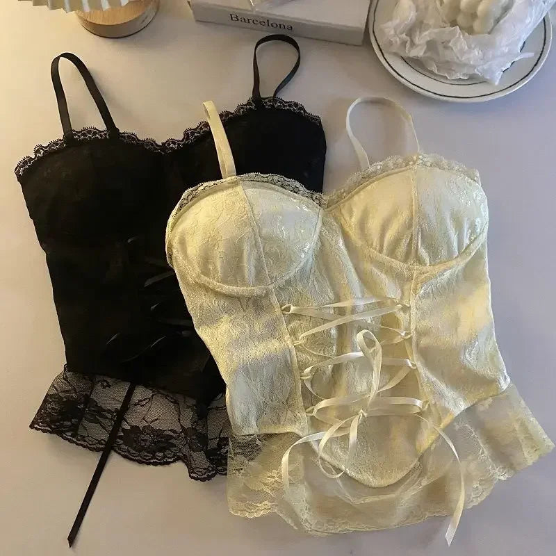 Women's Lace Crop Top Camisole