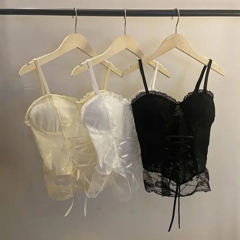 Women's Lace Crop Top Camisole