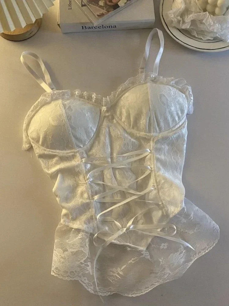 Women's Lace Crop Top Camisole