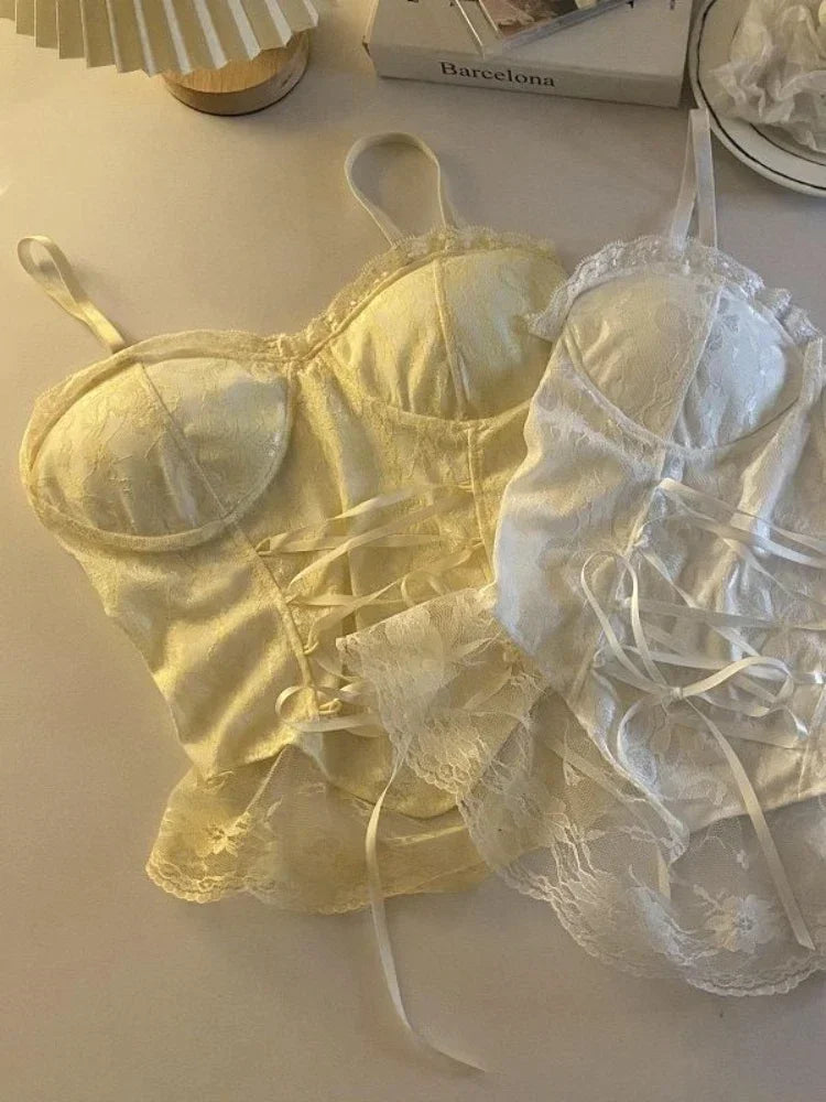 Women's Lace Crop Top Camisole