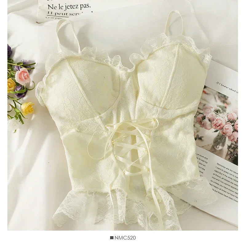 Women's Lace Crop Top Camisole